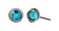 Preview: blue zircon - Sparkle Twist - Ohrringe von Konplott